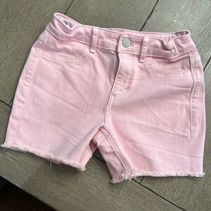 Girls Vineyard Vines Pink Denim Shorts